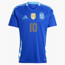 Adidas Argentyna 24 Messi wyjazdowa Jersey Lucid Blue/Blue Burst