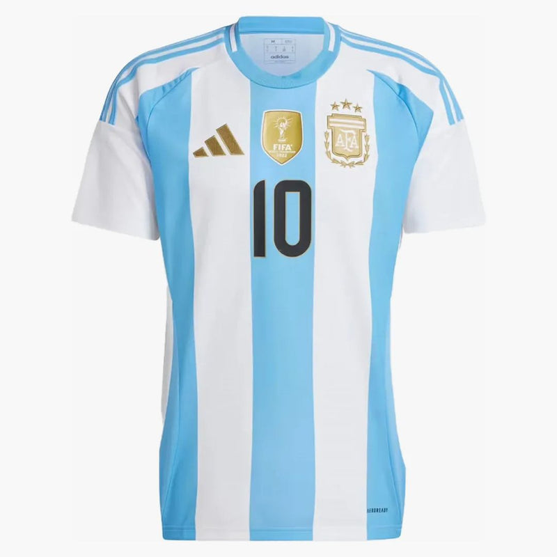 Adidas Argentina 24 Messi Home Jersey White/Blue Burst