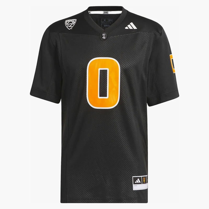 Adidas Arizona State Football Off-Field Ghost Jersey Black