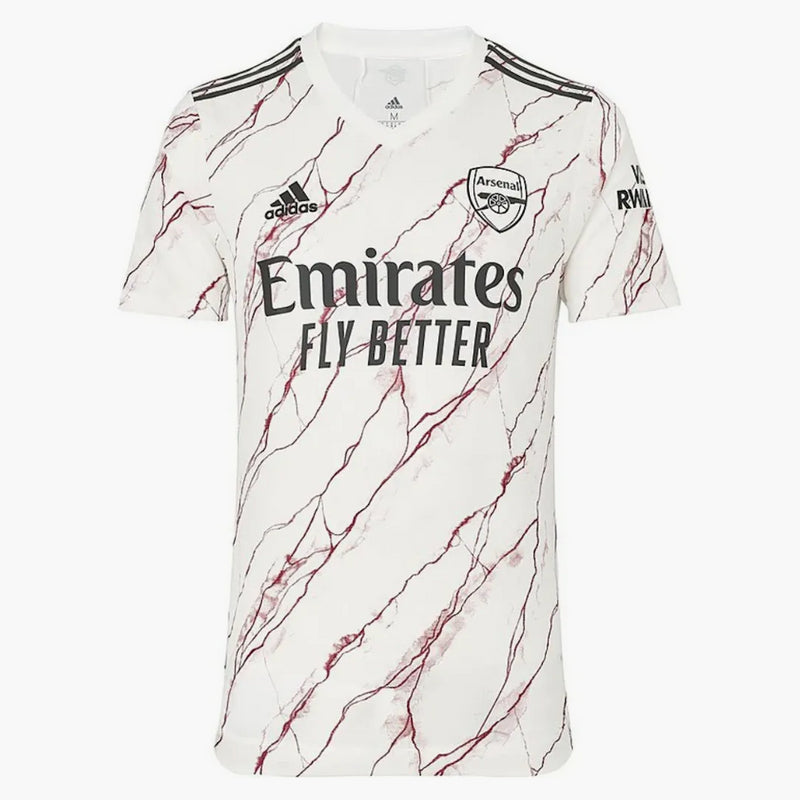 Adidas Arsenal 20/21 Autentic Away Shirt Jersey White