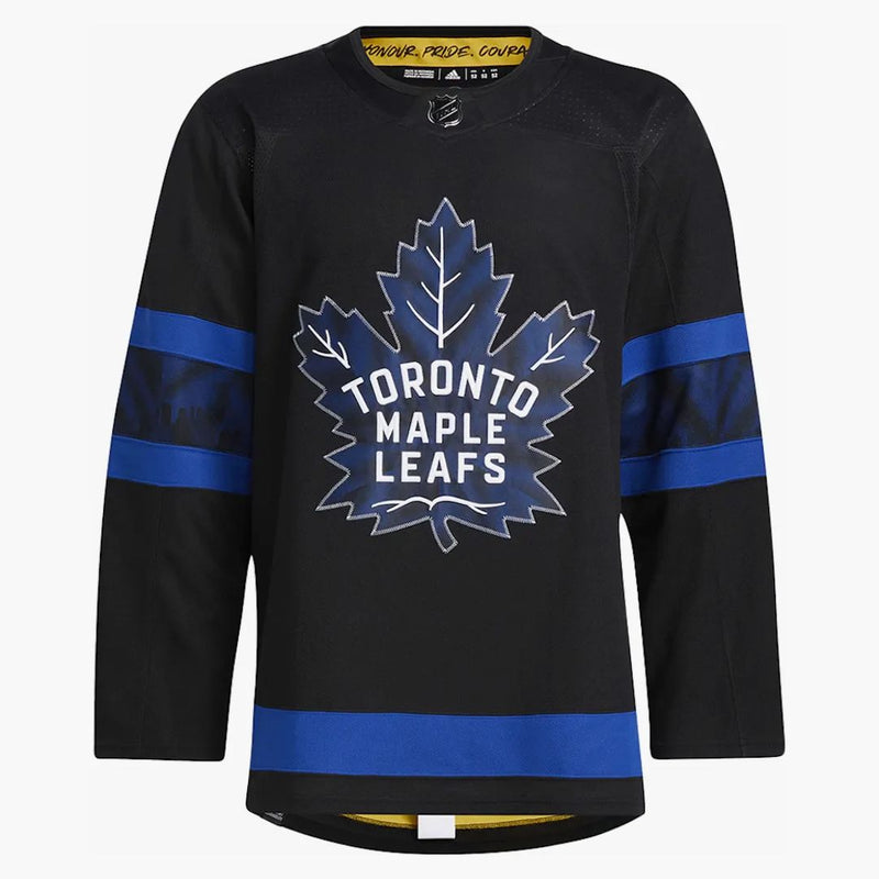 Adidas Authentic Toronto Maple Leafs X Drew House Alternate Jersey Black
