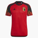 Adidas Belgium 2022 Stadium Home Jersey Red