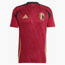 Adidas Belgium 24 Home Jersey Team Coll Burgundy