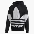 Adidas Big Treffoil Pullover Hoodie Black/White
