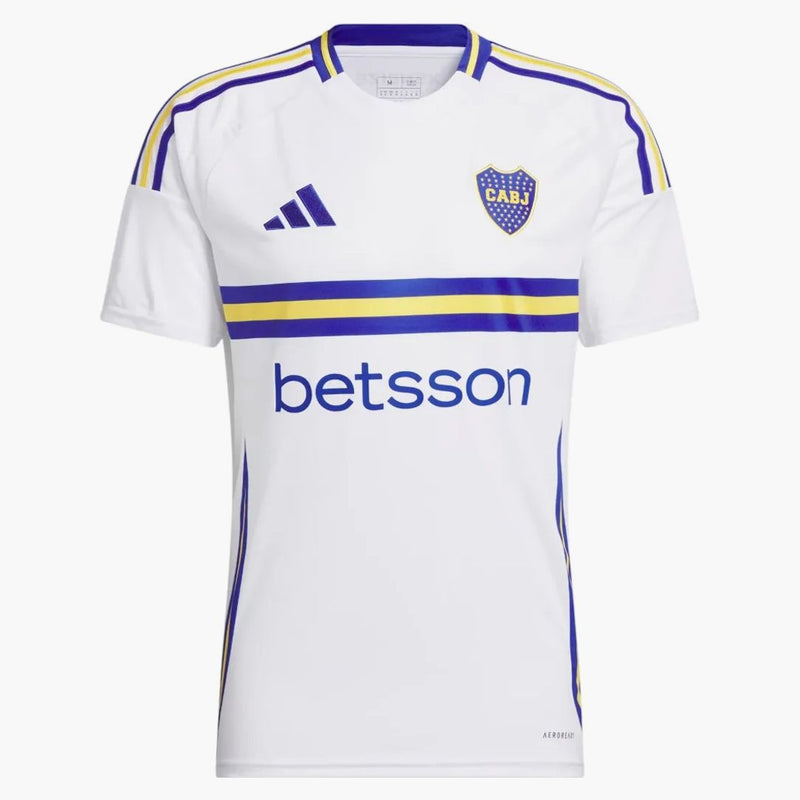 Adidas Boca 24/25 Away Jersey White/semi Lucid Blue/bold Gold