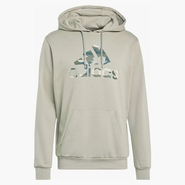Adidas Camo Graphic Hoodie Silver Pebble