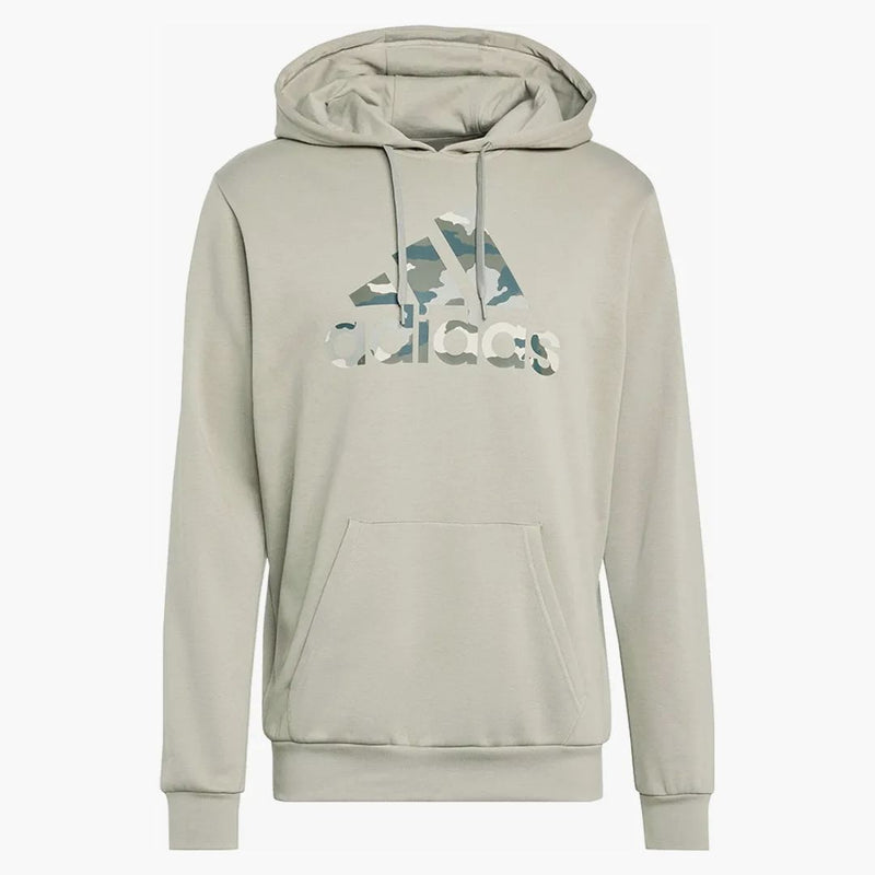 Adidas Camo Graphic Hoodie Silver Pebble
