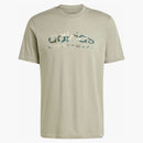 Adidas Camo Linear Graphic Tea Silver Pebble