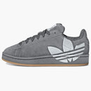 Adidas Campus 00s Grey White Gum Oversized Logo