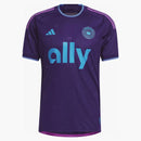 Adidas Charlotte FC 23/24 Away Authentic Jersey Dark Purple/Sharp Blue