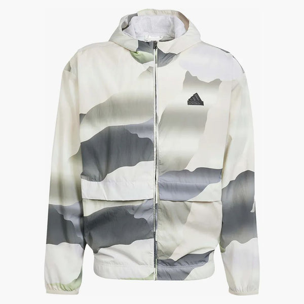 Adidas City Escape Full-zip Hoodie Multicolor/legend Ivy