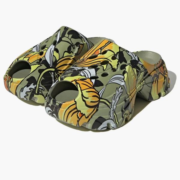 Adidas Clog Stella Mccartney Floral Tent Green