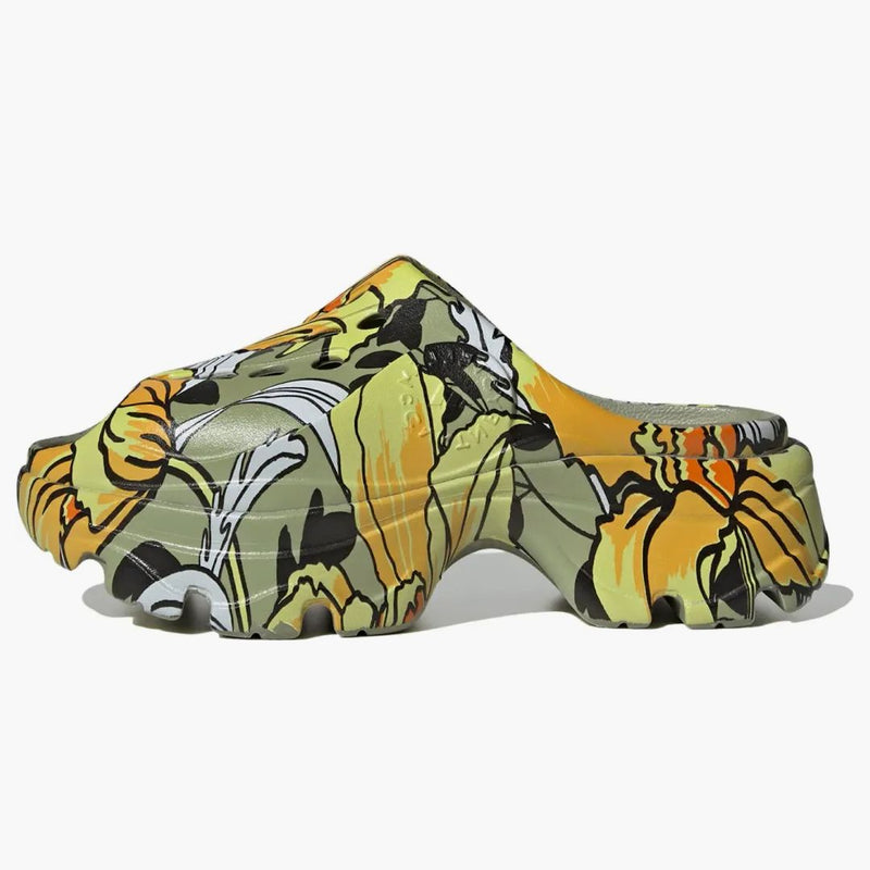 Adidas Clog Stella Mccartney Floral Tent Green
