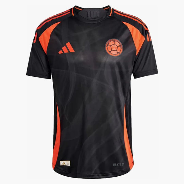 Adidas Colombia 2024 Away Authentic Jersey Black