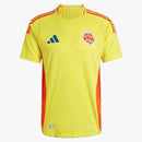 Adidas Colombia 2024 Home Authentic Jersey Impact Yellow