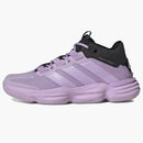 Adidas Court Stabil Indoor Powder Plum Black (women's)