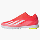 Adidas Crazyfast League Laceless Turf Solar Red Cloud White Team Solar Yellow