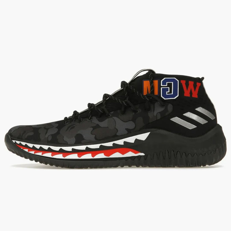 Adidas Dame 4 A Bathing Ape Black