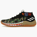 Adidas Dame 4 A Bathing Ape Camo