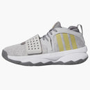 Adidas Dame 8 Extply Light Solid Grey Gold Metallic Grey Three