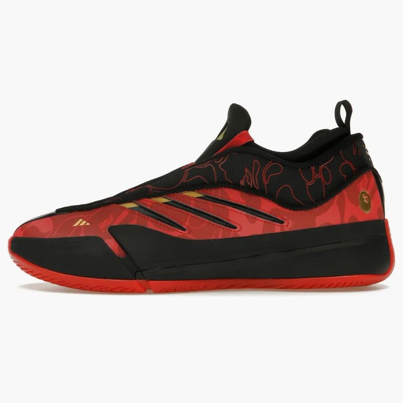 Adidas Lady 9 Bape Black Red