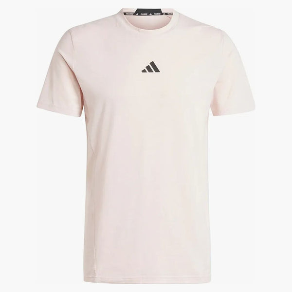 Adidas Designed For Training Workout Tee Sandy Pink Mel