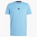 Adidas Designed for Training Workout Tea Semi Blue Burst