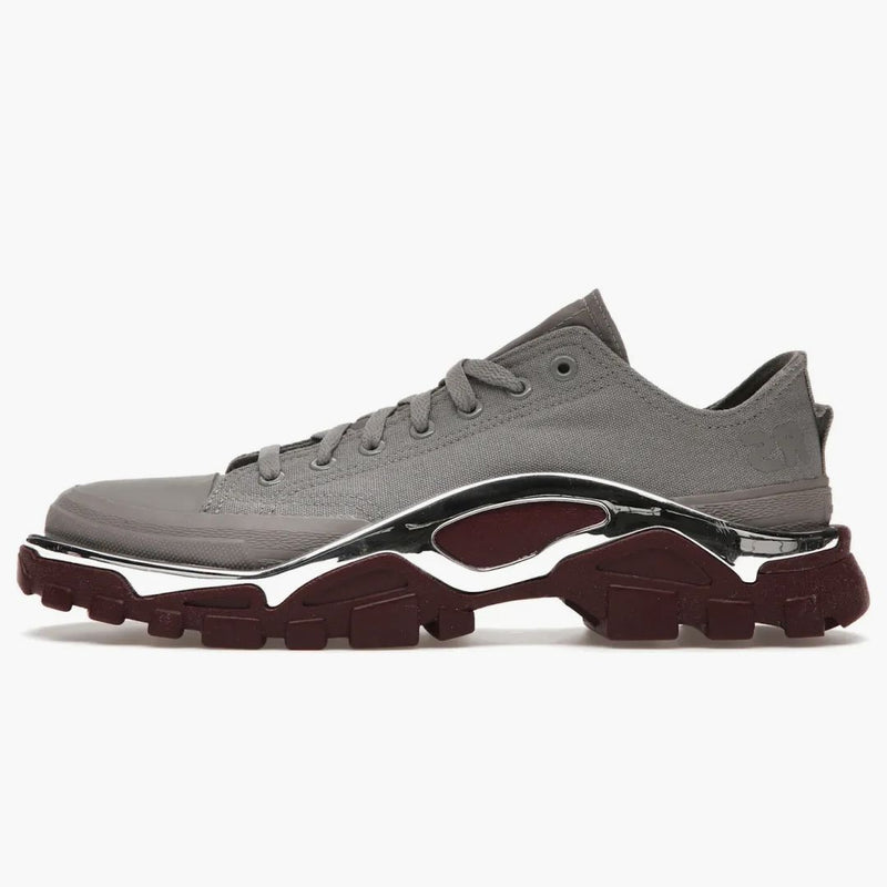 Adidas Detroit Runner Raf Simons Grey Maroon