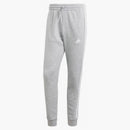 Adidas Essentials Fleece 3-pruhované kužely manžetové kalhoty středně šedá vřes