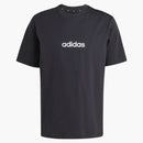 Adidas Essentials Linear Single Jersey Tea Black/White