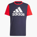 Adidas Essentials Single Jersey Big Logo T-shirt Legend Ink/better Scarlet