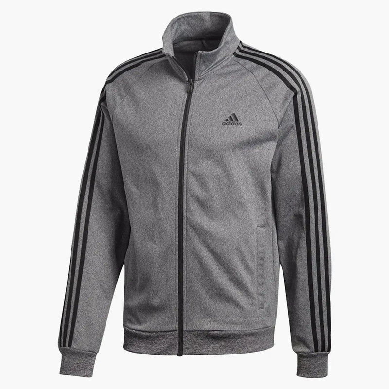 Adidas Essentials Track Jacket Dark Grey Heather/black