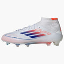 Adidas F50 Elite Mid Fg Cloud White Lucid Blue Solar Red (women's)