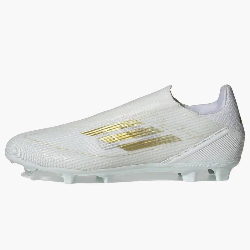 Adidas F50 League Lace Lace Firm/Multi-Ground Cloud White Gold Metallic