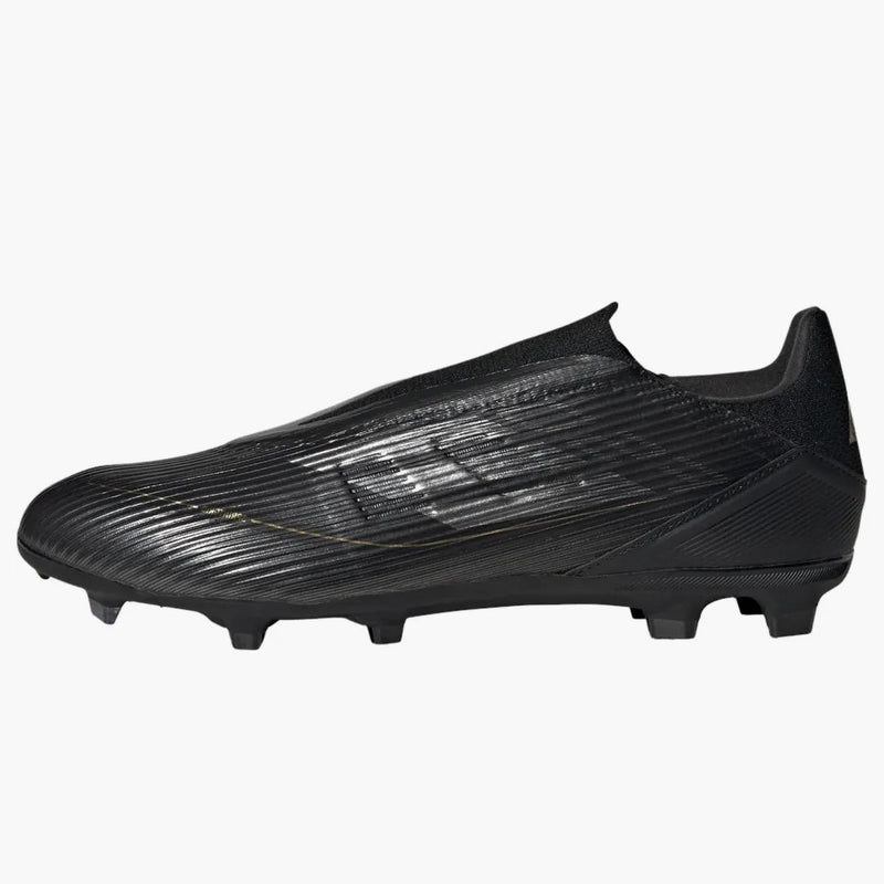 Adidas F50 League Lace Lace Firm/Multi-Ground Core Black Iron Metallic Gold Metallic
