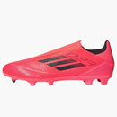 Adidas F50 League Laceless Firm/multi-ground Turbo Aurora Black Platinum Metallic