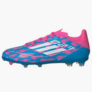 Adidas F50 League Multi-ground Solar Blue Cloud White Solar Pink (gs)