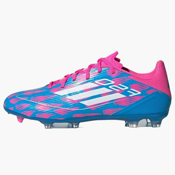 Adidas F50 League Multi-Ground Solar Blue Cloud White Solar Pink