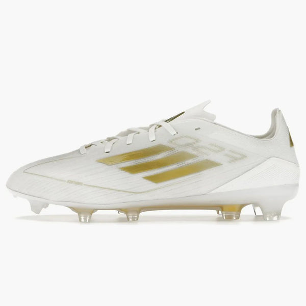Adidas F50 Pro FG Cloud White Gold Metallic