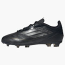 Adidas F50 Pro FG Core Black Iron Metallic Gold Metallic (GS)