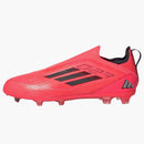 Adidas F50 Pro Laceless Fg Turbo Aurora Black Platinum Metallic (gs)