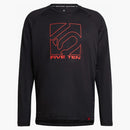 Adidas pět deset dresů s dlouhým rukávem černé