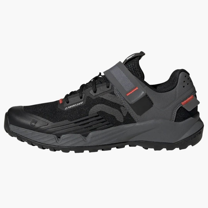 Adidas Five Ten Trailcross Clip-in Core Black Gray Red (Women's)
