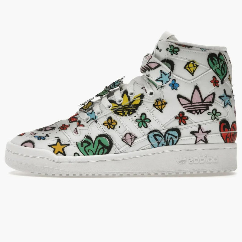 Adidas Forum 84 Hi Jeremy Scott Monogram Graffiti