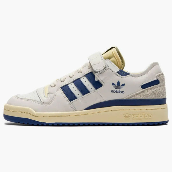Adidas Forum 84 Low White Victory Blue Easy Yellow
