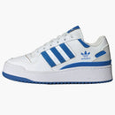 Adidas Forum Bold Stripes Cloud White Blue Bird Grey (women's)