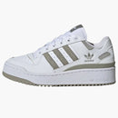 Adidas Forum Bold Stripes Cloud White Silver Pebble (women's)