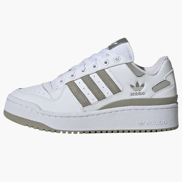 Adidas Forum Bold Stripes Cloud White Silver Pebble (women's)