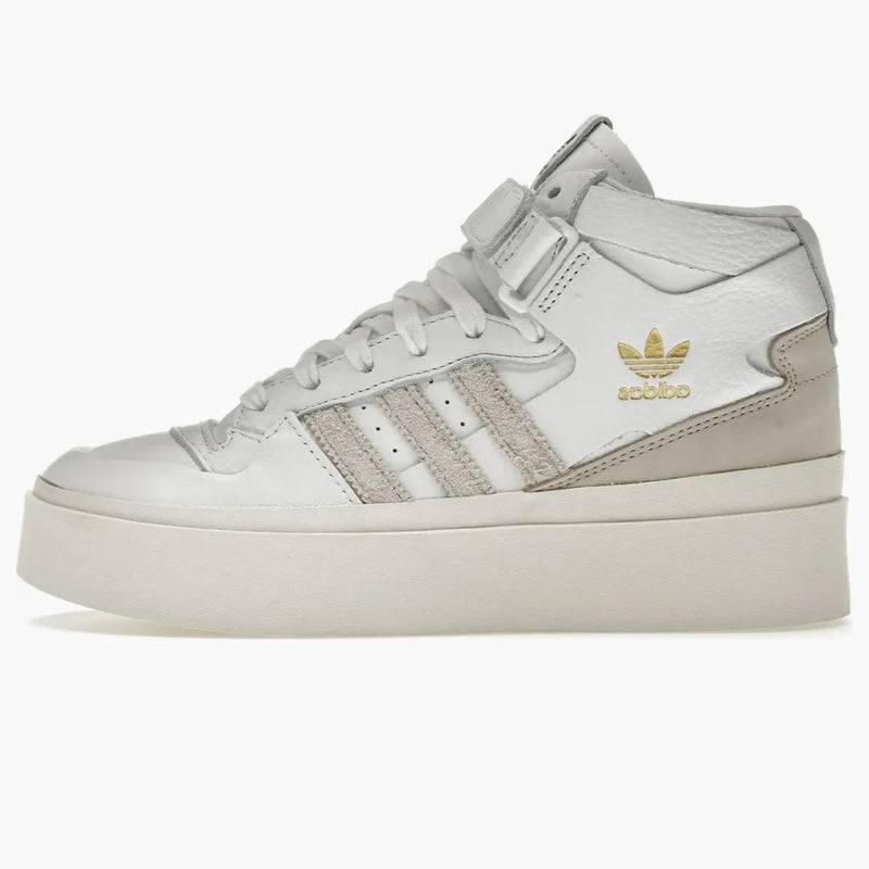 Adidas Forum Bonega Mid Cloud White Orbit Grey Bliss (women's)