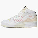 Adidas Forum Exhibit Mid White Beige Red